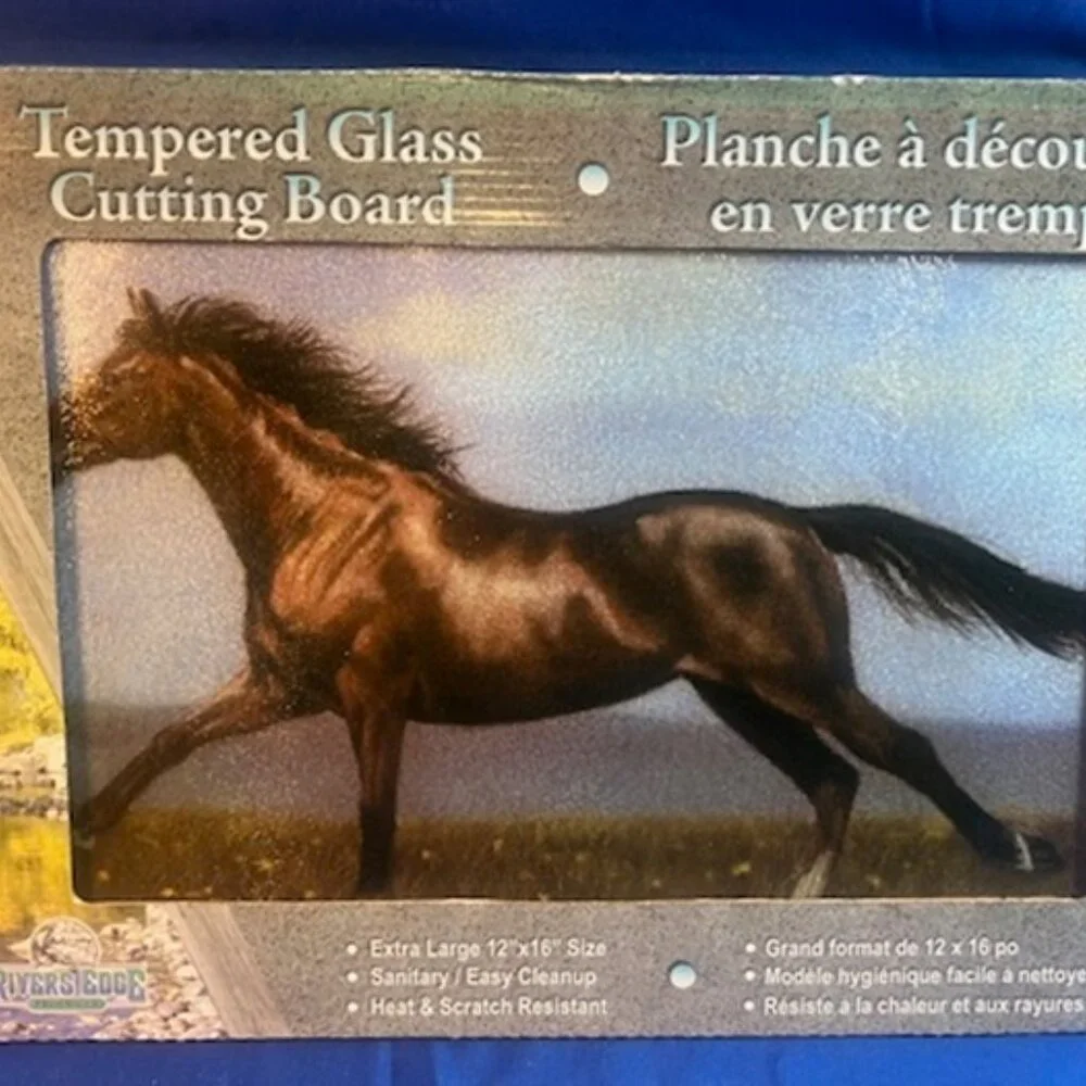 Horse Scene Cutting Board 16